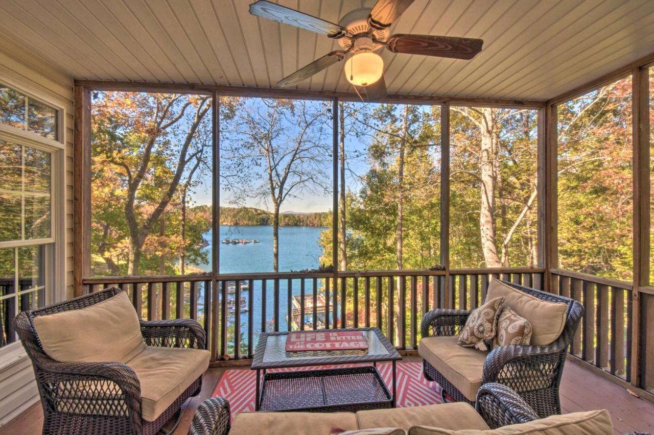 Lake Keowee Escape With Dock, Deck And Lake Access! Six Mile ภายนอก รูปภาพ