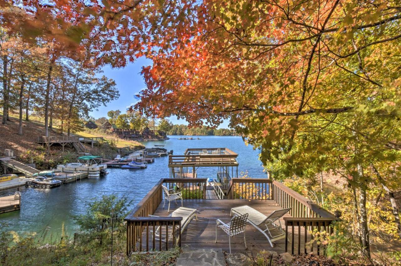 Lake Keowee Escape With Dock, Deck And Lake Access! Six Mile ภายนอก รูปภาพ